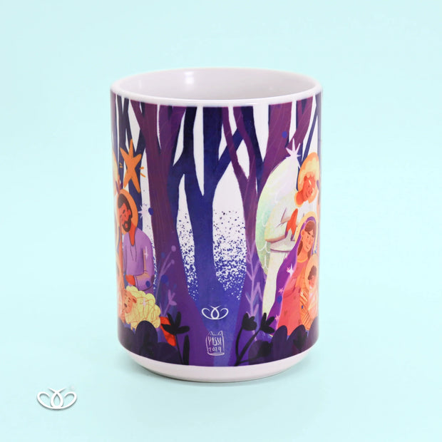 TAZA ILUSTRADA NACIMIENTO 400ml (EDICIÓN LIMITADA A 12 PIEZAS)