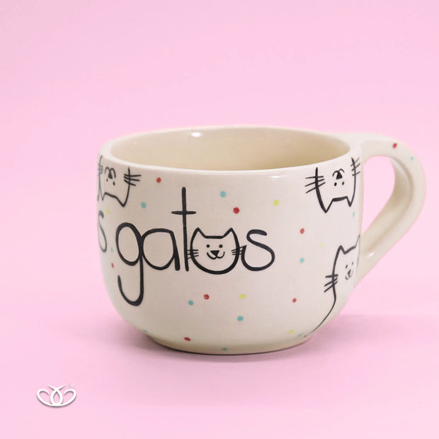 TAZA LOCA DE LOS GATOS 600 ml