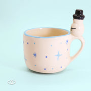 TAZA MUÑECO DE NIEVE 3D 300 ml