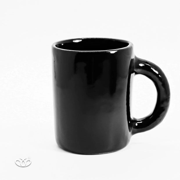 TAZA OJO CUBISTA NEGRO 300 ml