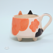 TAZA PATITAS GATO CALICO 300ml