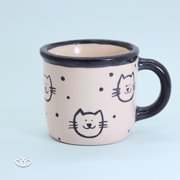 TAZA POCILLO GATOS 300 ml