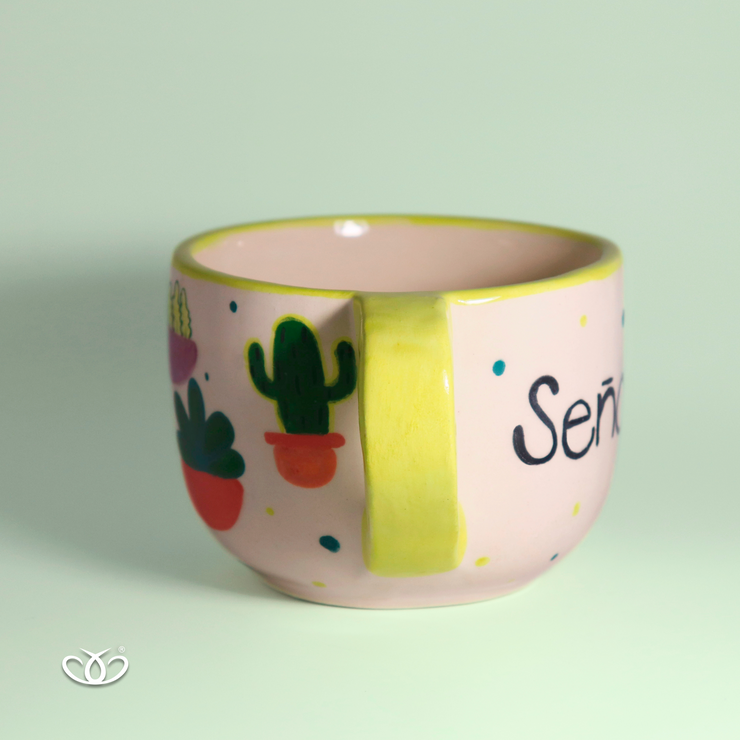 TAZA SEÑORA DE LAS PLANTAS 600 ml