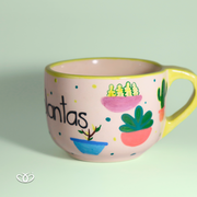 TAZA SEÑORA DE LAS PLANTAS 600 ml