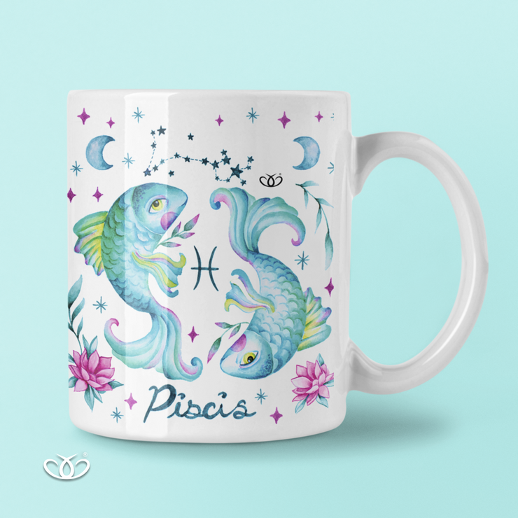 TAZA ILUSTRADA PISCIS