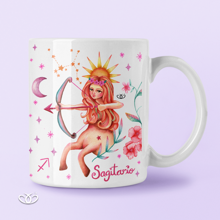 TAZA ILUSTRADA SAGITARIO