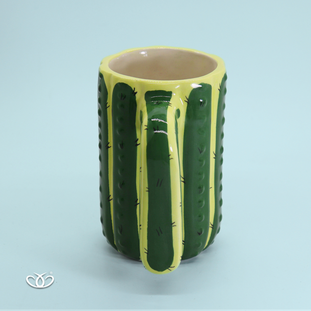 TAZA TARRO CACTUS VERDE LIMÓN 500ml