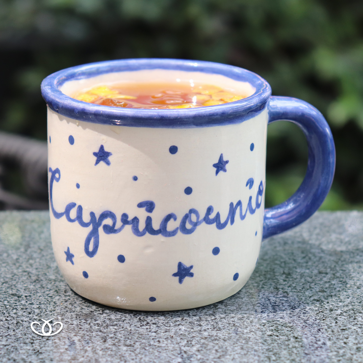 TAZA ARTESANAL CAPRICORNIO 300ML