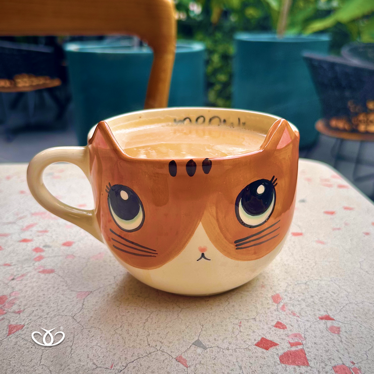 TAZA GATO CAFÉ 600ml