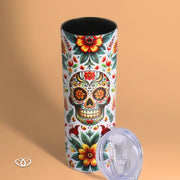 TERMO CALAVERAS FLORES 600 ml