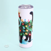 TERMO GATO TRAJE ARBOL DE NAVIDAD 600 ml