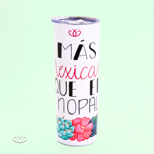 TERMO MÁS MEXICANA QUE EL NOPAL 600 ML