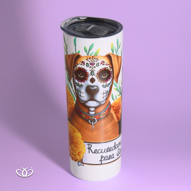 TERMO RECUÉRDAME Y VIVIRÉ GATO & PERRO 600 ml