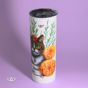 TERMO RECUÉRDAME Y VIVIRÉ GATO & PERRO 600 ml