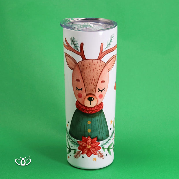 TERMO RENO NAVIDEÑO 600 ml