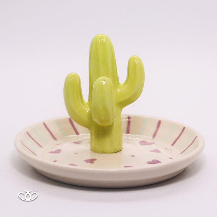 ALHAJERO / PORTA INCIENSO CACTUS ELEVADO PASTEL - douxmodayhogar