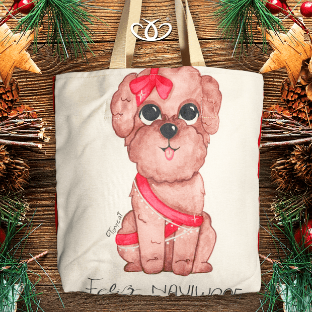 Doux Bolsos BOLSO ECOLOGICO FELIZ NAVIWOOF