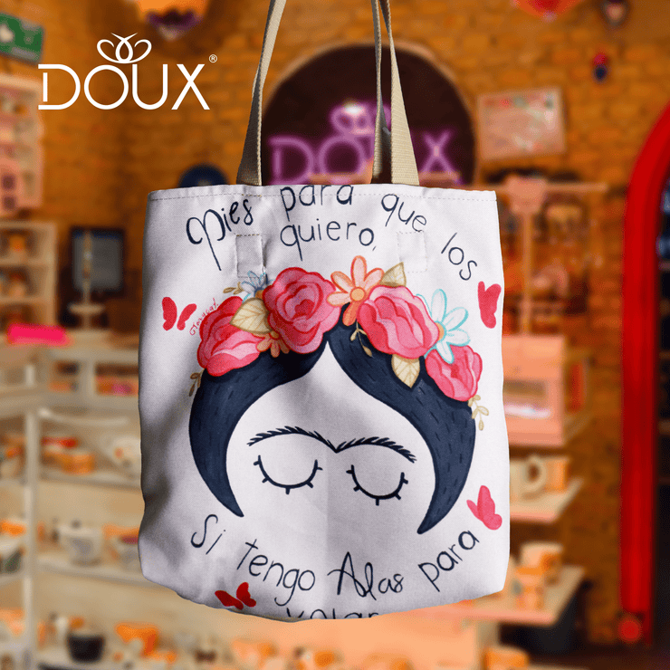 Doux Bolsos BOLSO ECOLOGICO FRIDA FRASE