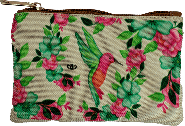 Doux Monedero MONEDERO TEXIL COLIBRI FLORAL