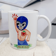 Doux tazas LUCHADOR DE MEXICO