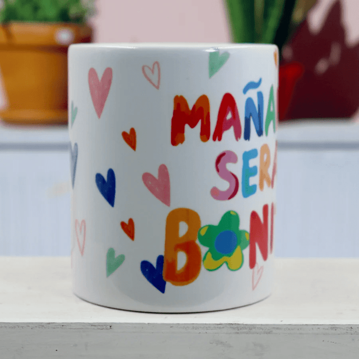 Doux tazas TAZA MAÑANA SERA BONITO