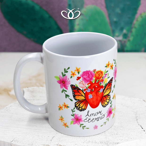 Doux tazas TAZA SUBLIMADA AMOR ETERNO.