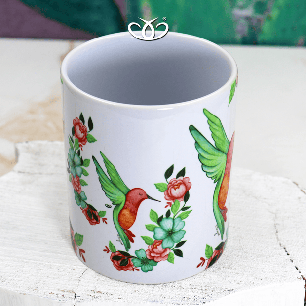 douxmodayhogar douxmodayhogar Taza Sublimada Colibrí