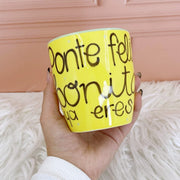 douxmodayhogar Artesanos TAZA PONTE FELIZ