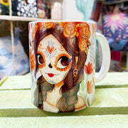 douxmodayhogar Artesanos TAZA SUBLIMADA CATRINA