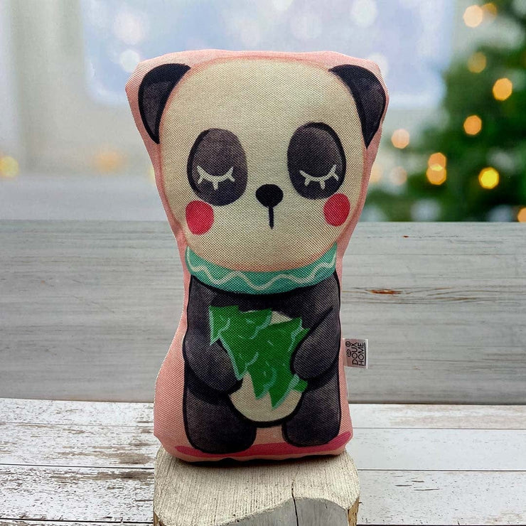 douxmodayhogar Cojines Peluche Panda Navidad