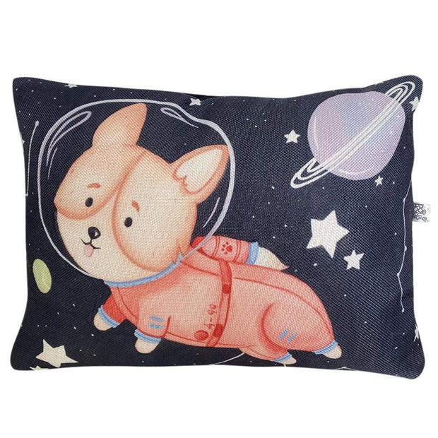 douxmodayhogar Cojines Riñonera Perrito Espacial