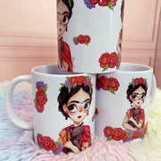 douxmodayhogar douxmodayhogar Taza Sublimada Frida Gato