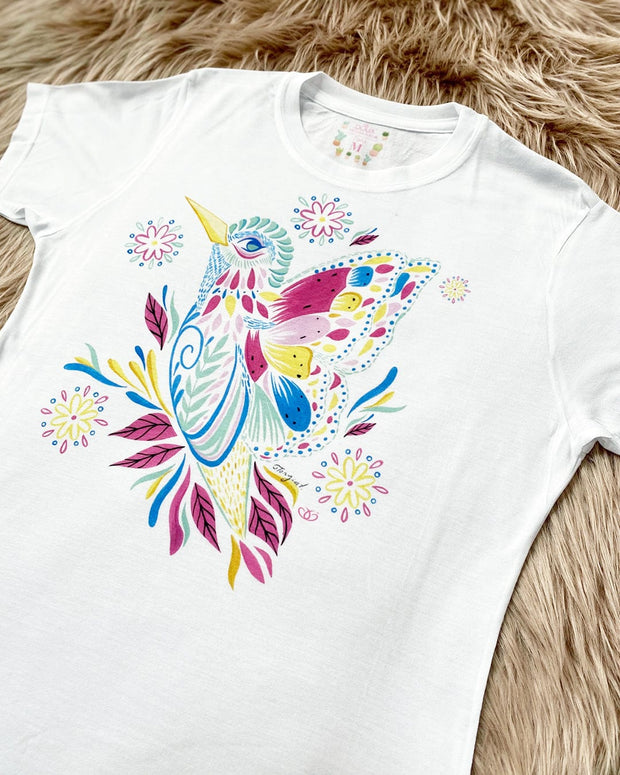 douxmodayhogar Playera Colibrí